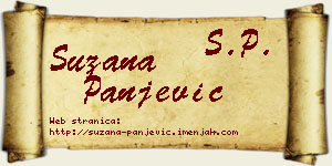 Suzana Panjević vizit kartica